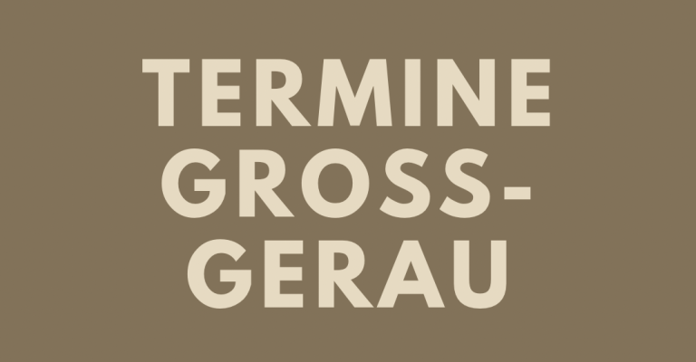 Graues Logo mit einem Slogan darunter.